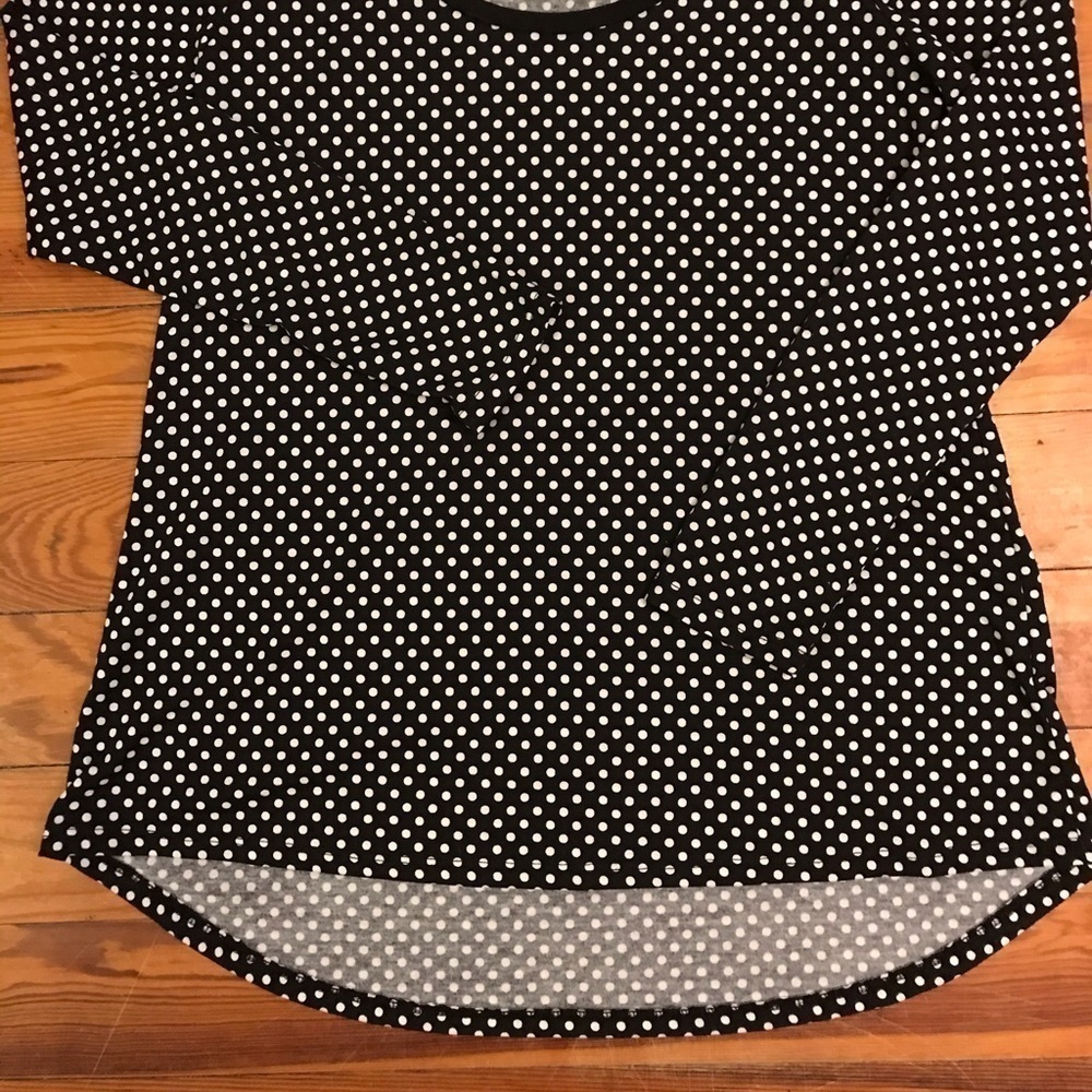 👚 GUC Lularoe Polka Dot Long Sleeve T-shirt - Picture 2 of 5